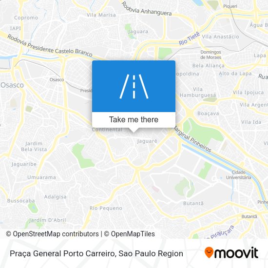 Praça General Porto Carreiro map