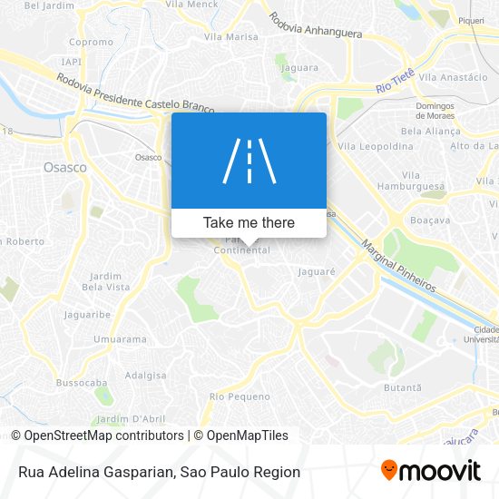 Rua Adelina Gasparian map
