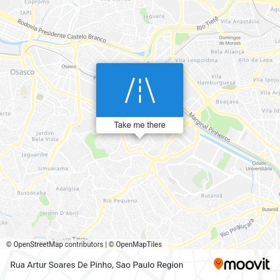 Rua Artur Soares De Pinho map