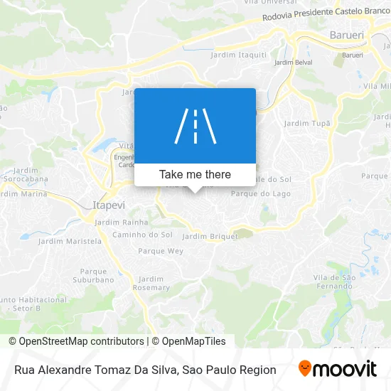 Rua Alexandre Tomaz Da Silva map