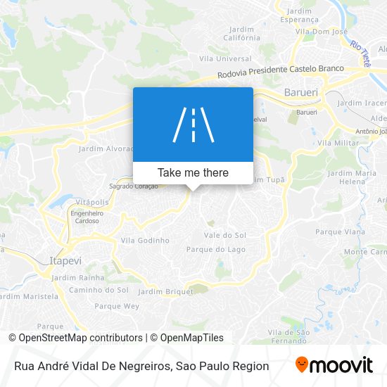 Rua André Vidal De Negreiros map
