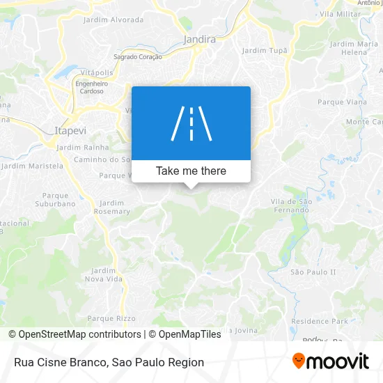 Rua Cisne Branco map