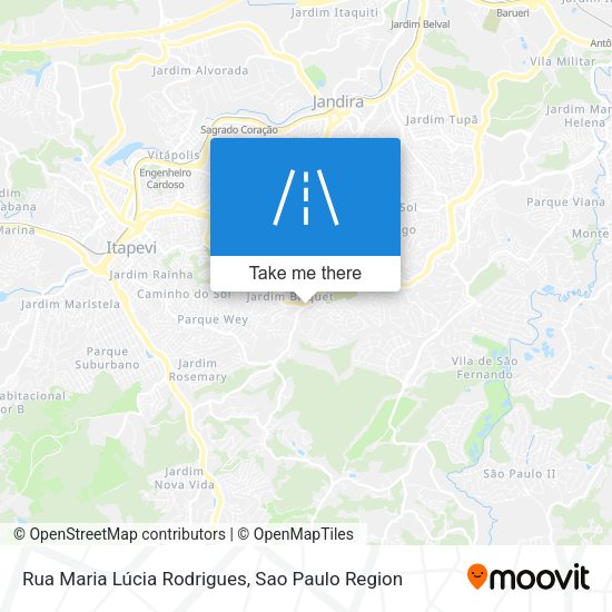 Rua Maria Lúcia Rodrigues map