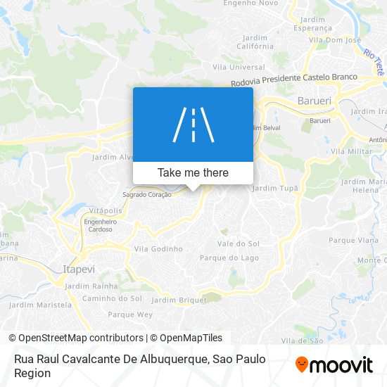 Rua Raul Cavalcante De Albuquerque map