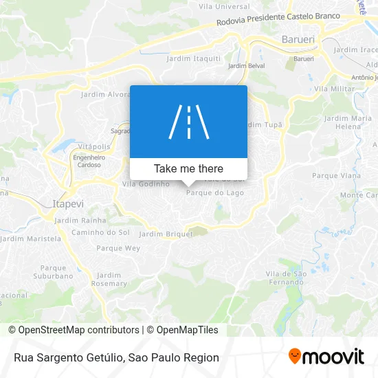 Rua Sargento Getúlio map