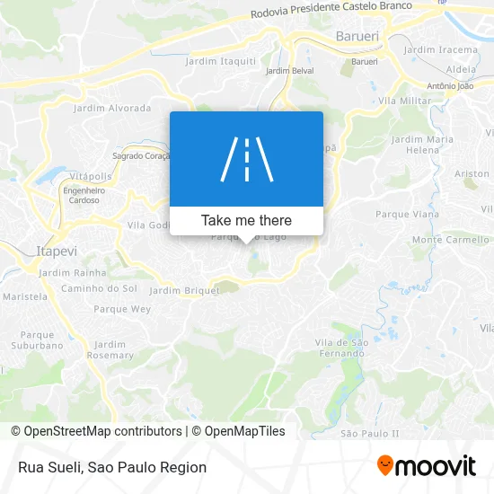 Rua Sueli map