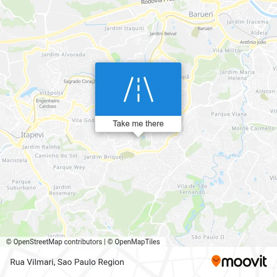 Rua Vilmari map