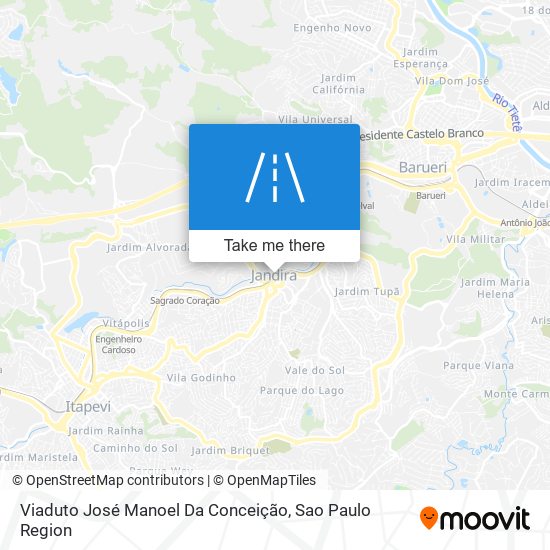 Viaduto José Manoel Da Conceição map