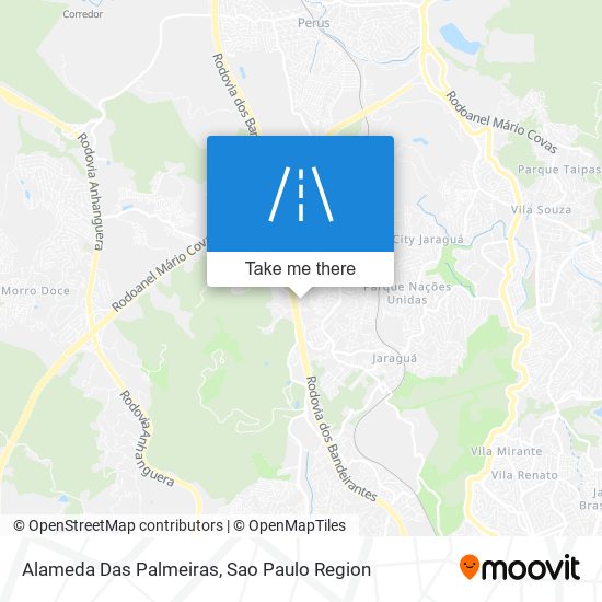 Alameda Das Palmeiras map