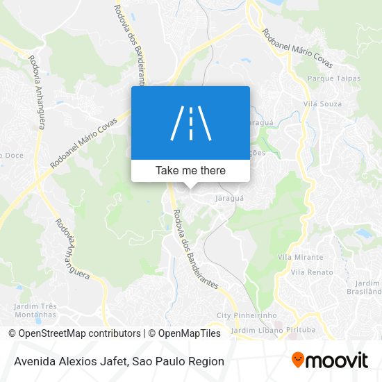 Avenida Alexios Jafet map
