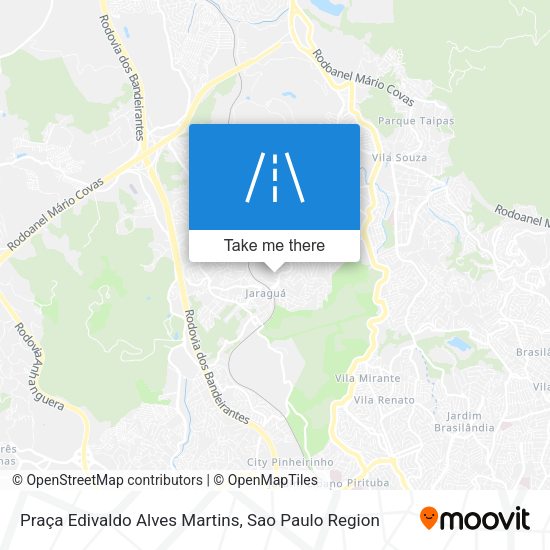 Praça Edivaldo Alves Martins map