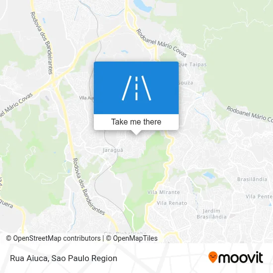 Rua Aiuca map