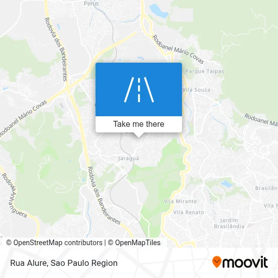 Rua Alure map