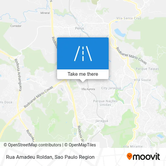 Rua Amadeu Roldan map