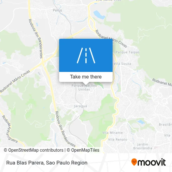 Rua Blas Parera map