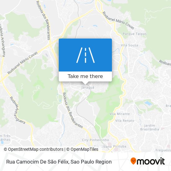 Rua Camocim De São Félix map