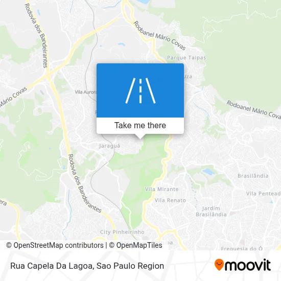 Rua Capela Da Lagoa map