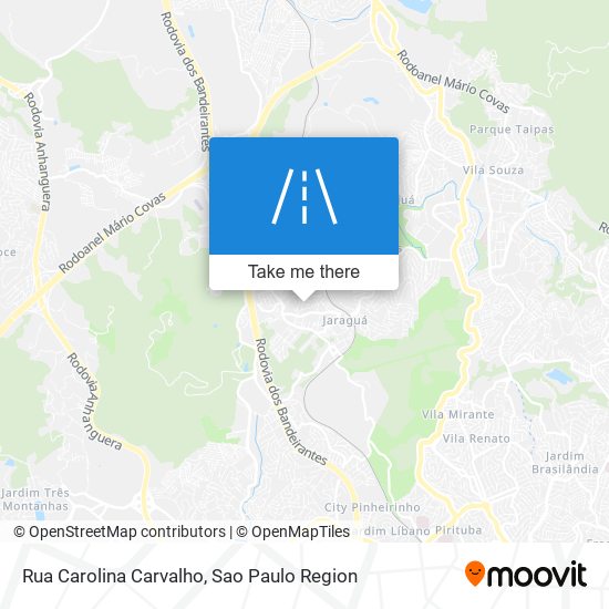 Rua Carolina Carvalho map