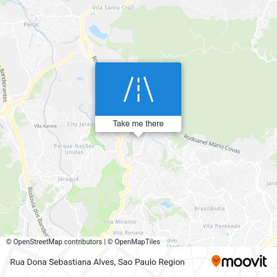 Rua Dona Sebastiana Alves map