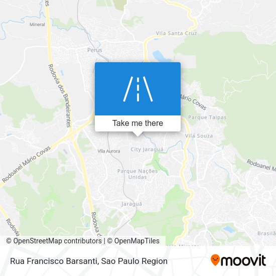 Rua Francisco Barsanti map