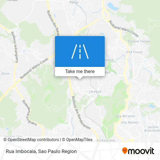 Rua Imbocaia map