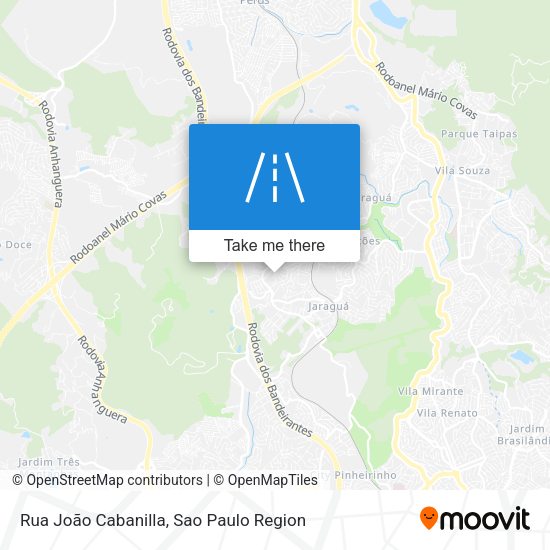 Rua João Cabanilla map