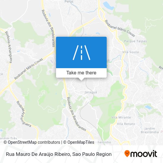 Rua Mauro De Araújo Ribeiro map