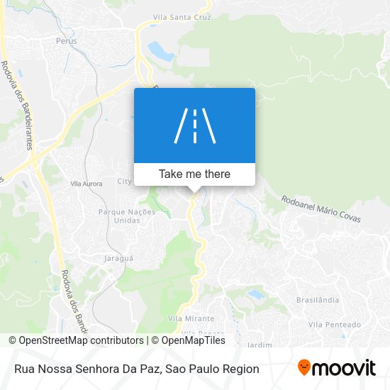 Rua Nossa Senhora Da Paz map