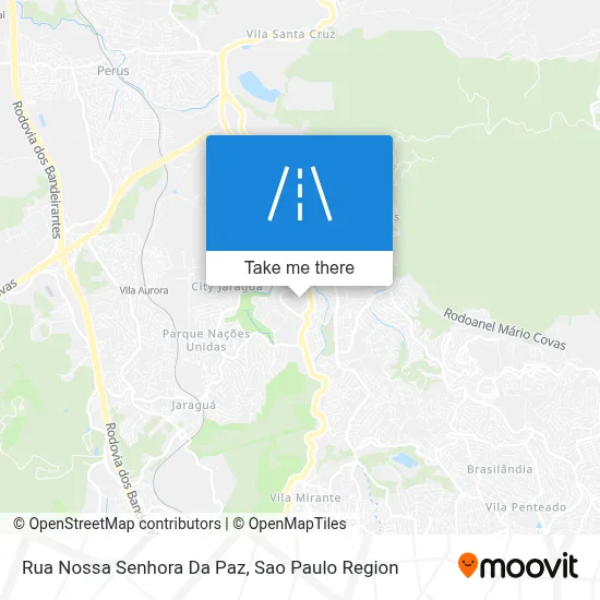Rua Nossa Senhora Da Paz map