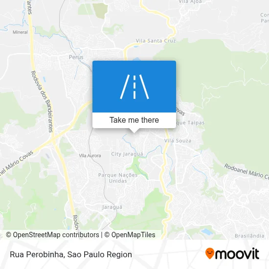 Rua Perobinha map