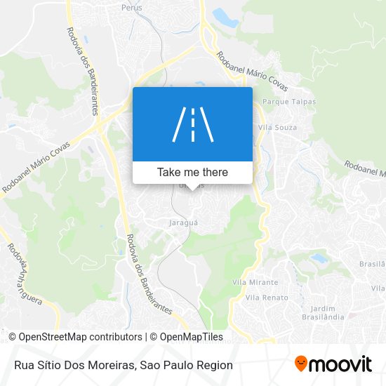Rua Sítio Dos Moreiras map