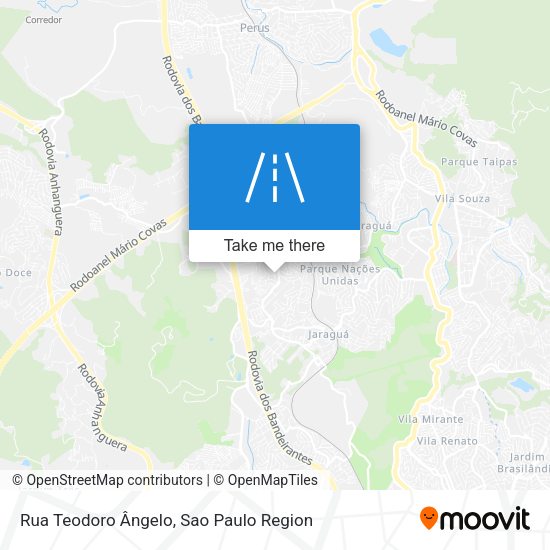 Rua Teodoro Ângelo map