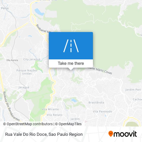 Rua Vale Do Rio Doce map