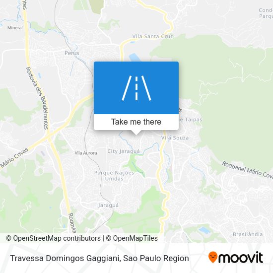 Travessa Domingos Gaggiani map
