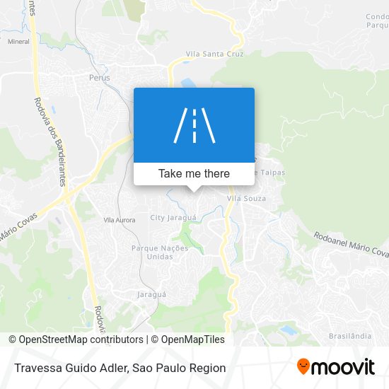 Travessa Guido Adler map