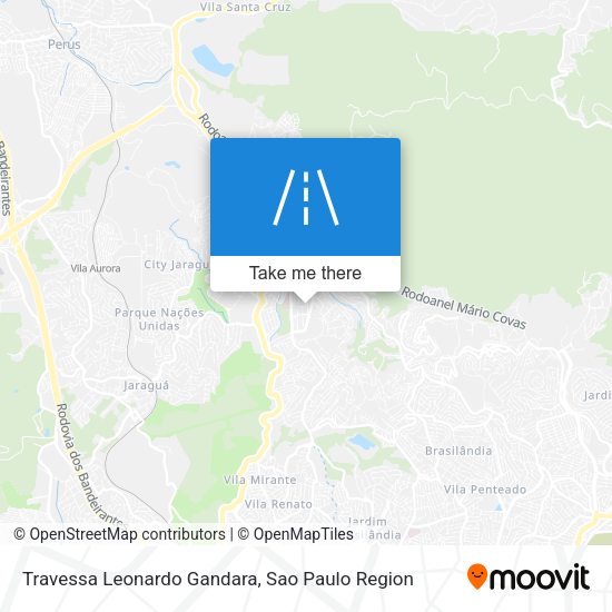 Travessa Leonardo Gandara map