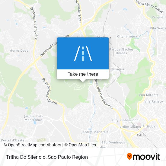 Trilha Do Silencio map