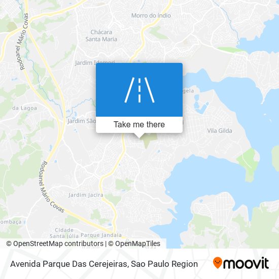 Mapa Avenida Parque Das Cerejeiras