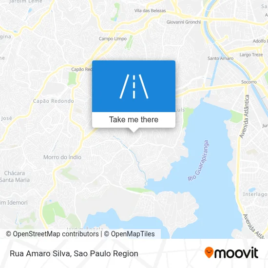 Rua Amaro Silva map