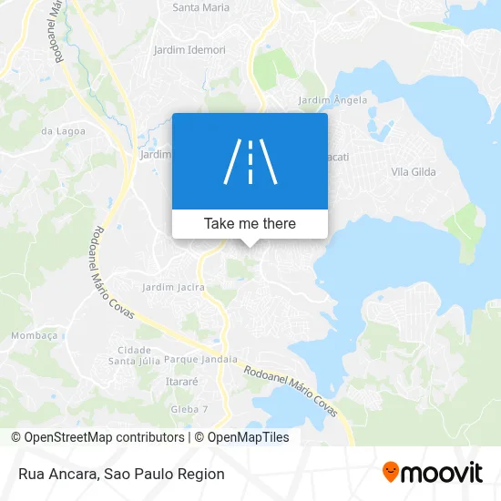 Rua Ancara map