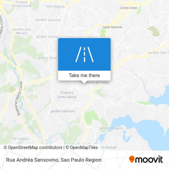 Rua Andréa Sansovino map