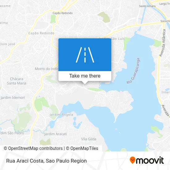 Rua Araci Costa map