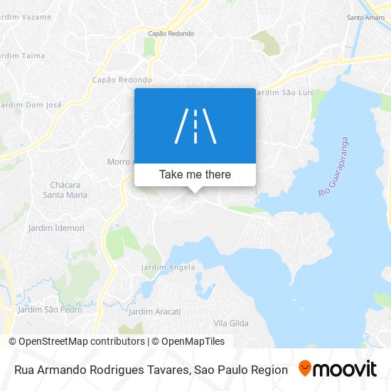 Rua Armando Rodrigues Tavares map