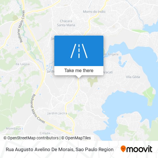 Mapa Rua Augusto Avelino De Morais