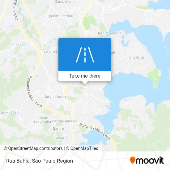 Rua Bahía map