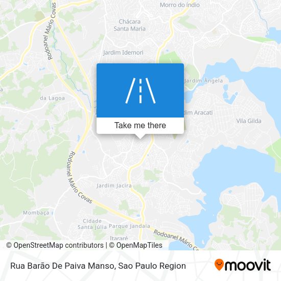 Rua Barão De Paiva Manso map