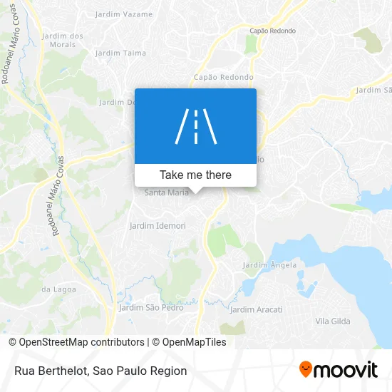 Rua Berthelot map