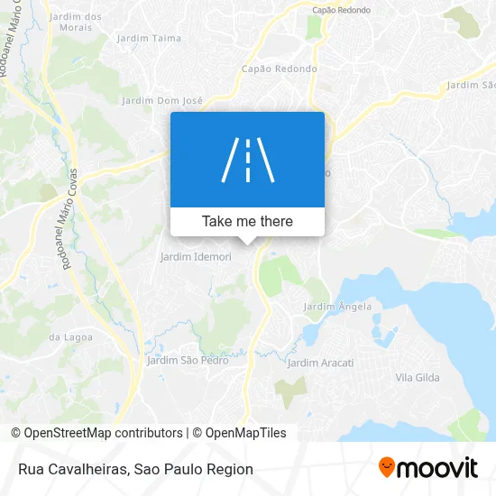 Rua Cavalheiras map