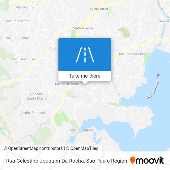 Rua Celestino Joaquim Da Rocha map