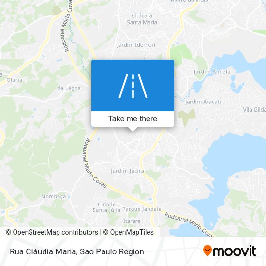 Rua Cláudia Maria map